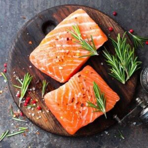 norwegian salmon fillet boneless 140 grams frozen 1